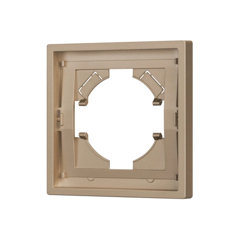 Рамка пластиковая FRM-TENDO-PL-1-GD (Arlight, -)