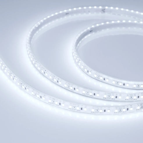 Лента светодиодная герметичная RTW-PU-A120-10.5mm 12V Cool 8K (16.8 W/m, IP68, Wire 2m, 5m) (Arlight, -)