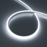 Лента герметичная WAVE-TOP-PU-A144-10x10mm 24V White5700 (5 W/m, IP68, 1m, wire x1) (Arlight, Вывод боковой, 3 года)