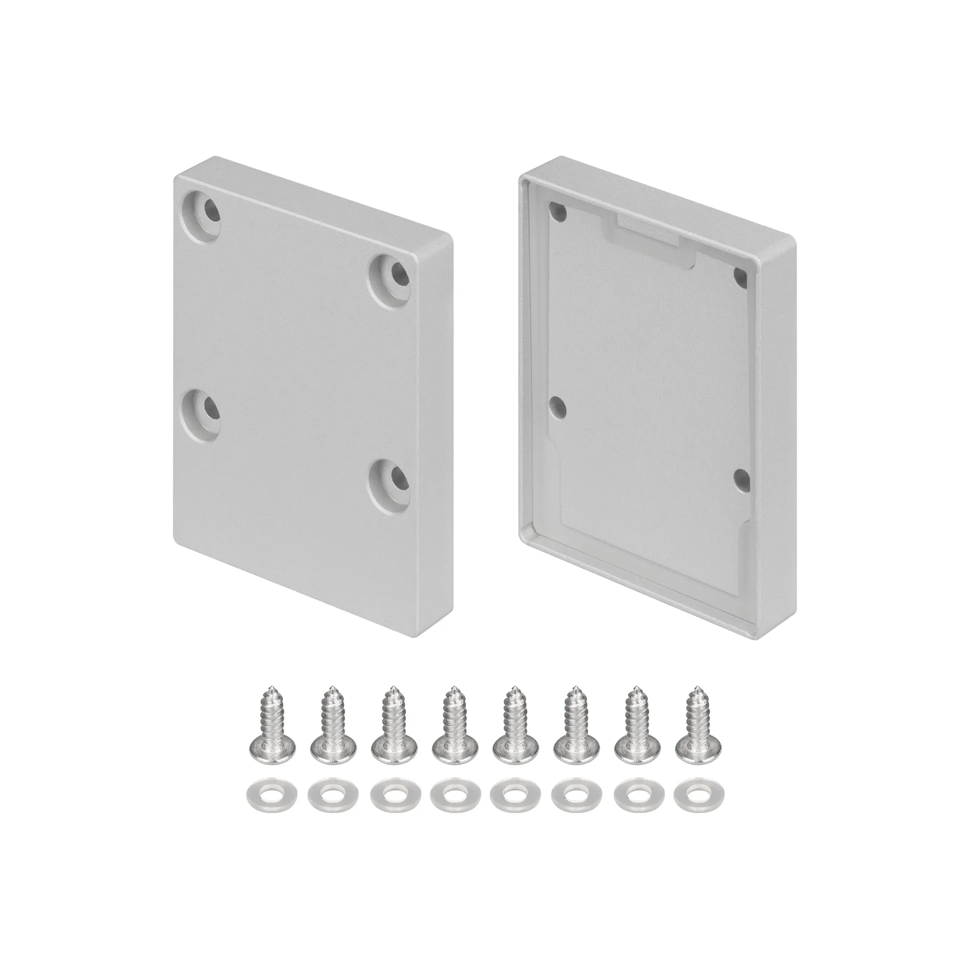 Заглушка IP-LINE-4050 SILVER глухая (Arlight, Металл)