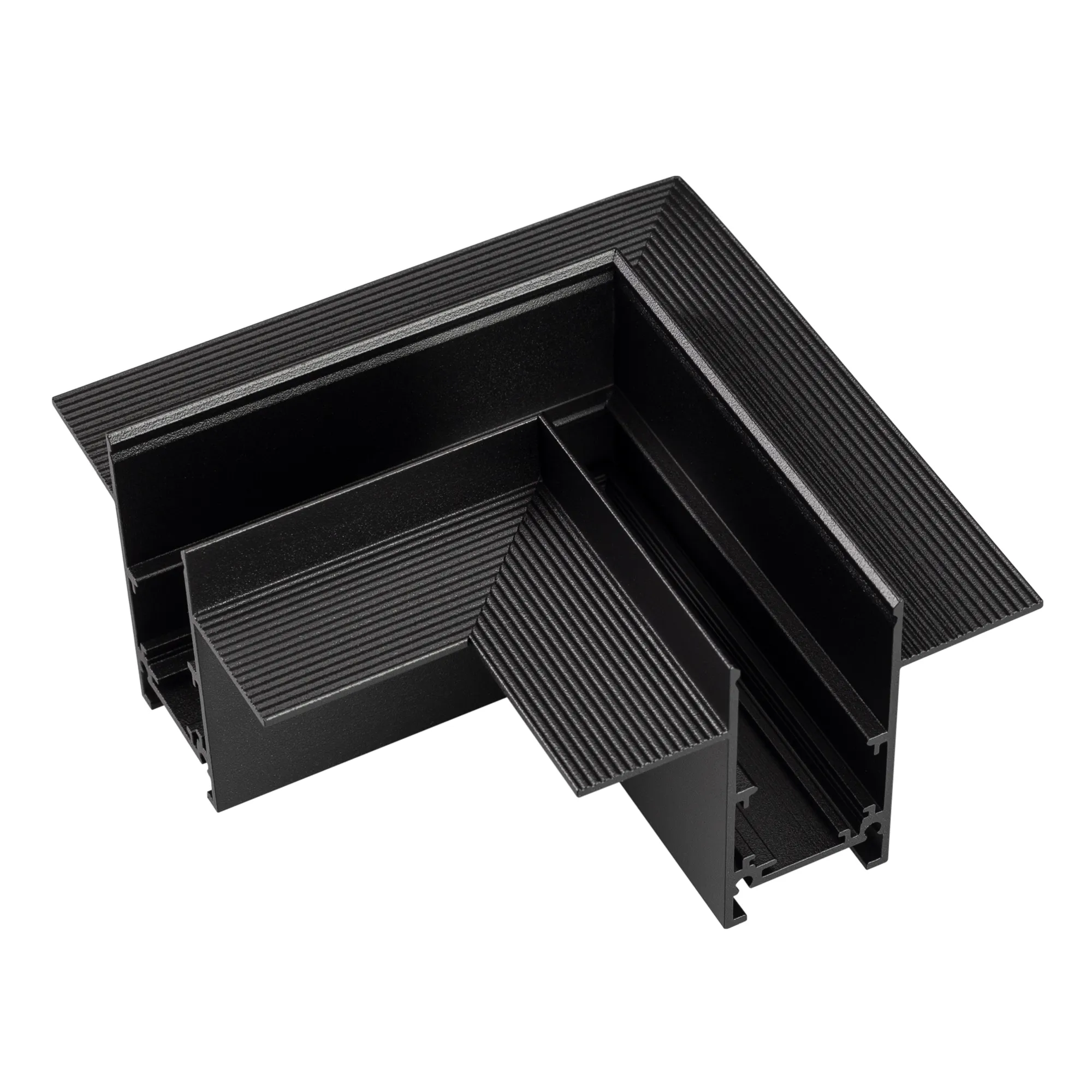 Коннектор угловой MAG-ORIENT-CON-2652-FDW-L90 (BK) (Arlight, IP20 Металл, 3 года) - изображение товара