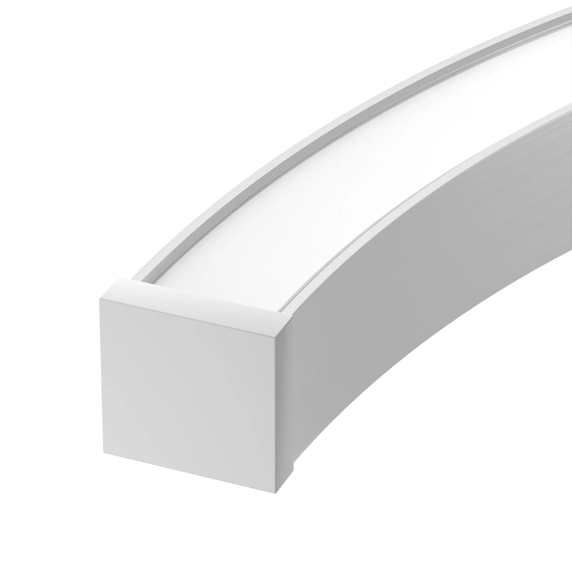 Профиль LINE-3535-BENT-SIDE-2000 ANOD (Arlight, Алюминий) - изображение товара