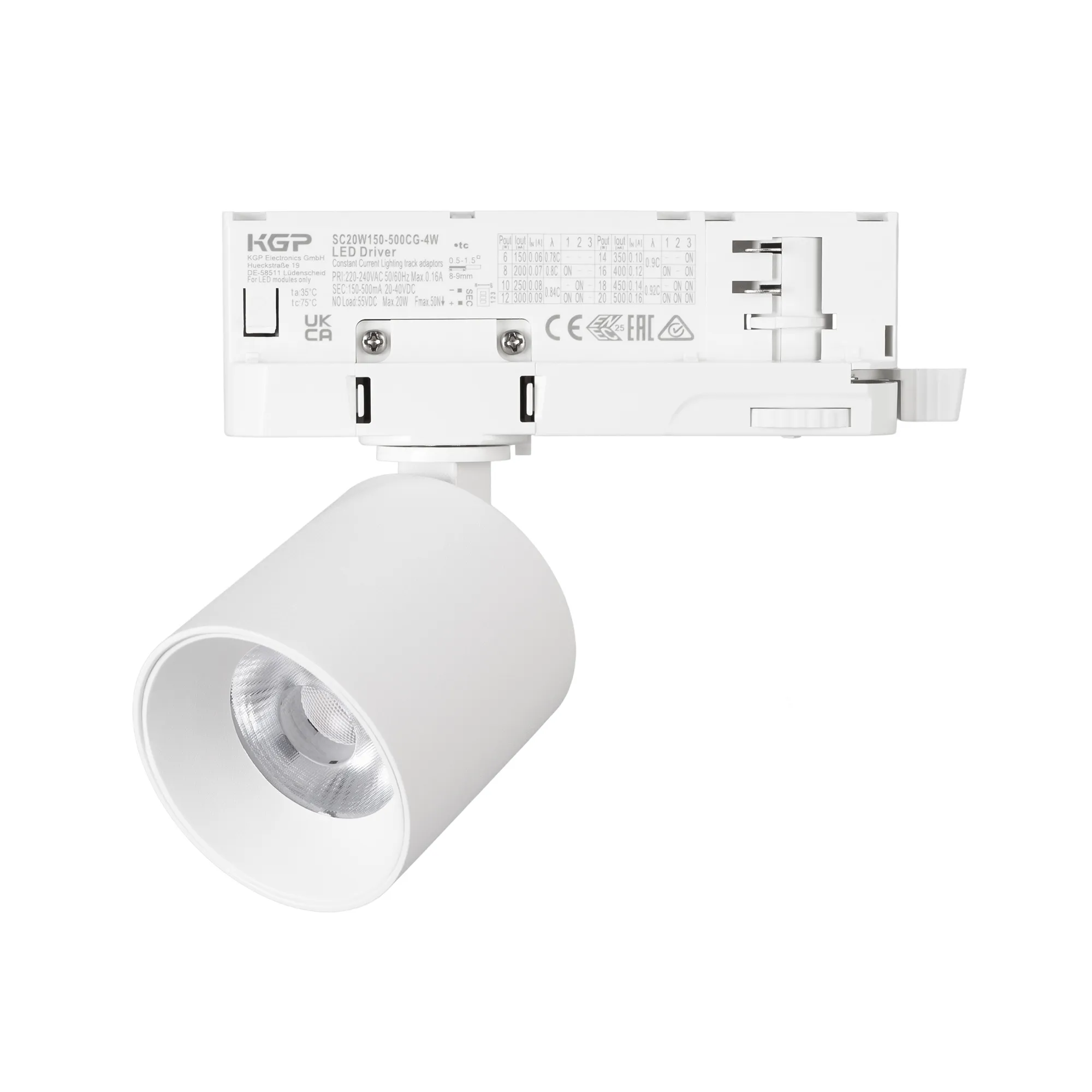 Светильник LGD-DYKE-4TR-R60-8W Warm3000 (WH, 50 deg, 230V, TRIAC) (Arlight, IP20 Металл, 5 лет)