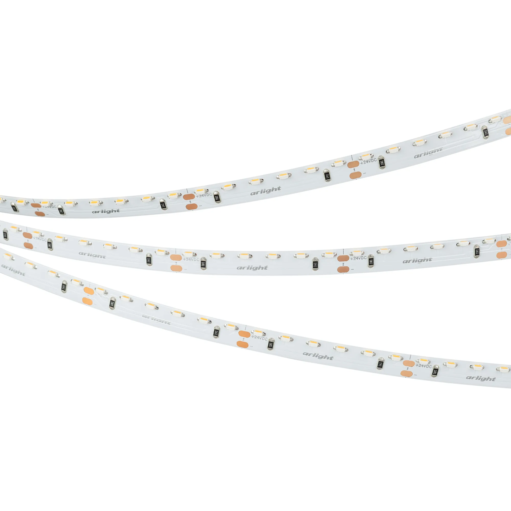 Лента светодиодная RS-S120-8mm 24V White6000 (9.6 W/m, IP20, 3014, 5m) (Arlight, боковое свечение) - изображение товара