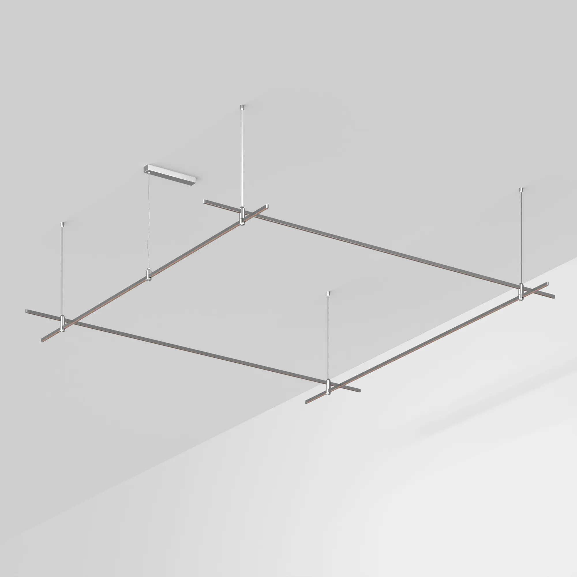 Трек ART-APRIORI-QUADRAT-ROD-800-3000x3000 (TN) (Arlight, IP20 Металл, 3 года)